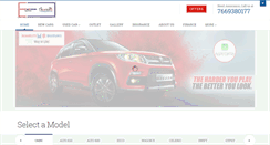 Desktop Screenshot of akankshaautomobiles.com